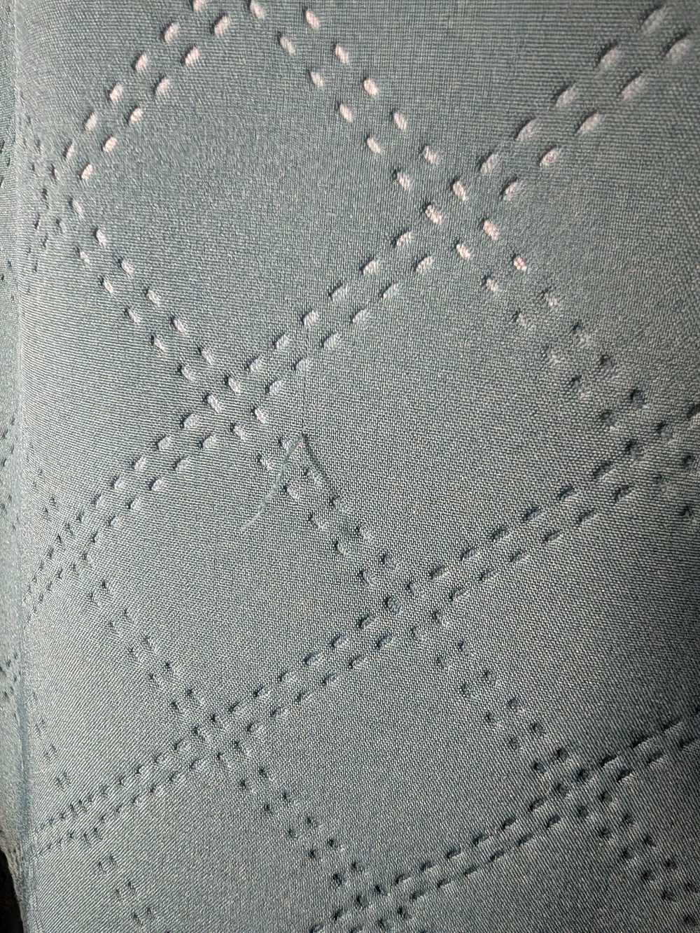 Ricki's Emerald Quilted Belted Trench Coat - Picture 7 of 7
